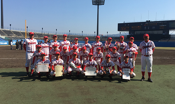 準優勝　新居浜リトルシニア