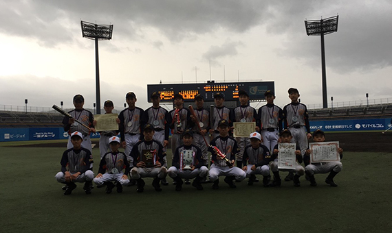 準優勝　新居浜リトルシニア