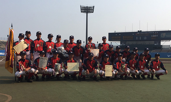優勝　松山中央ボーイズ